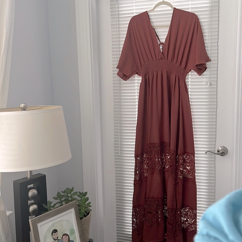 Terracotta dress